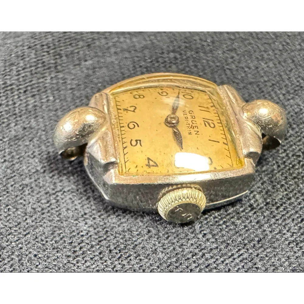 Gruen Veri-Thin 10KT Gold Filled Vintage Mechanical Ladies Watch - working
